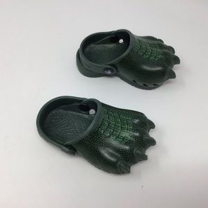 Clawz “Gator” Green Kids Unisex Clogs C5/6